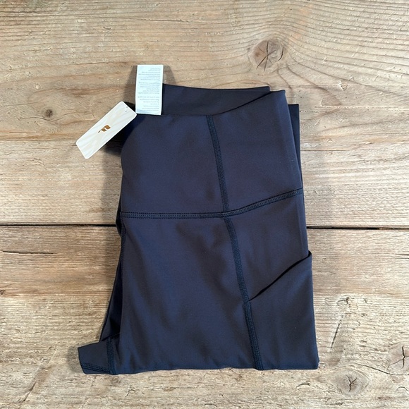 NWT- (34” TALL INSEAM)Fabletics Oasis Pureluxe HW Pocketed Kick Flare - MIDNIGHT - Picture 7 of 12